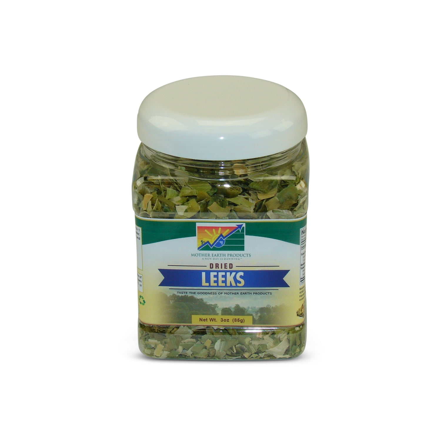 Mother Earth Products Dehydrated Leeks, Jar