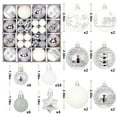 thumbnail image 3 of Christmas Decorations 44PCS Colorful Christmas Hanging Balls - Christmas Proof Ball Ornaments for Party Christmas Tree Supplies PVC Multicolor, 3 of 8