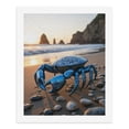 thumbnail image 5 of Paint by Numbers Kit for Adults, Metallic Crab Sunset Beach Scene Paint by Numbers, Easy Paint by Numbers Kit for Adults Beginner, DIY Adult Paint by Number Kits on Canvas, 12x16in Home Decor, 5 of 7