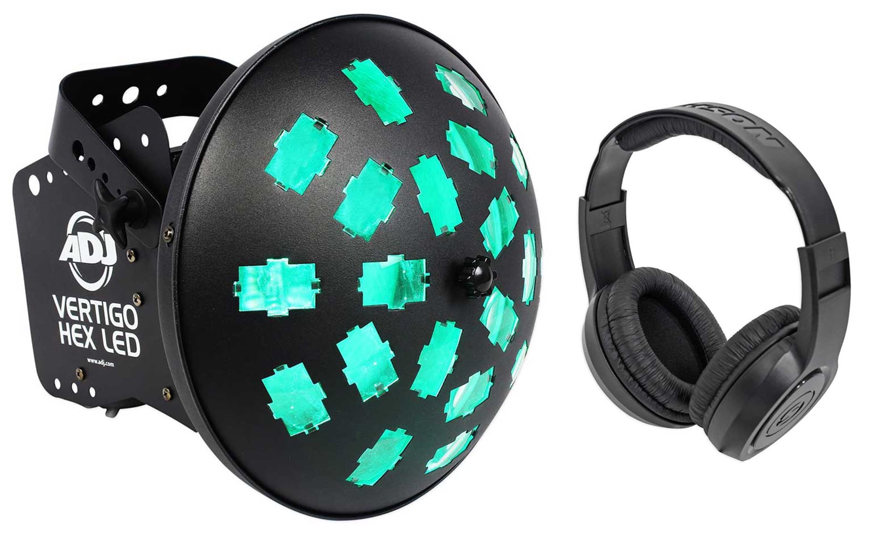 American DJ VERTIGO HEX LED 12 Watt 6Color Dance Floor Effect Light