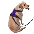 thumbnail image 2 of Fotbe Dark Purple Snowflakes Arnés para Perro con Estampado –Chaleco Ajustable Acolchado con Asa de Control para Perros Grandes-X-Large, 2 of 6