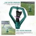 thumbnail image 3 of Fdelink Water Sprinklers Watering Impulse Grass Sprinkler Hose Spray System Rotating Water Garden Patio & Garden Impulse Sprinkler (Green), 3 of 5