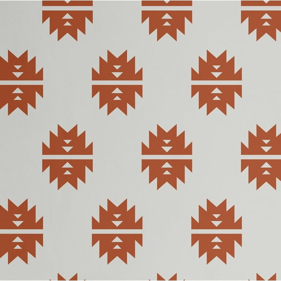 S4Sassy Sunburst Tribal Wallpaper - Brown Wall Covering, 25" x 120" Self-Adhesive Vinyl Walls Paper, Wallwrap, Easy DIY Wall Covering For Boho aesthetic wall decor, Living Room, Living Spaces