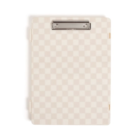U Brands Storage Clipboard with Compartments, Vanilla Check
