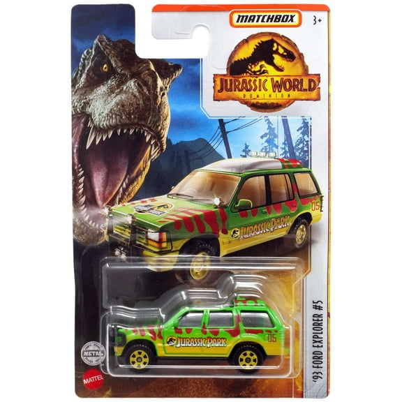 Jurassic World Dominion Matchbox '93 Ford Explorer #5 Diecast Car