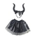thumbnail image 5 of Conjunto de disfraces de Halloween Yuyangstore Diadema de pelo Faldas tutú negro, 5 of 8