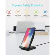 Wireless Charger,NANAMI Fast Wireless Charging Stand 7.5W Compatible iPhone 11/11 Pro/11 Pro Max/XS/XS Max/XR/X/8/8