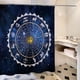 thumbnail image 4 of Matsuzay Cortina de tela de poliéster impermeable con estampado bohemio, cortinas de ducha para baño, cortina antibacteriana decorativa para Juegos de accesorios de baño No.02, 4 of 4