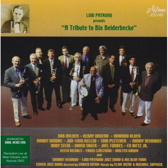 Lino Patruno - A Tribute To Bix Beiderbecke - Music & Performance - CD