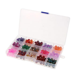 Peirich Jewelry Making Bead Kits Includes 44 Colors Embroidery Floss with 3-Tier Organizer Storage Box with Threads Over 4900 Beads for Friendship