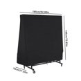 thumbnail image 2 of Housse de Table de Tennis de Table : Tissu Oxford Housse de Protection pour Table de Ping-Pong, Imperméable, Coupe-Vent et Résistante aux UV (185*70*165cm), 2 of 7