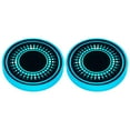 thumbnail image 6 of 2 Pcs LED Car Cup Holder Colorful RGB Drink Coasters Decoration Interior G2X0, 6 of 8