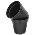 thumbnail image 4 of SHINYPASING Planting Flower Pot 2Pcs Plastic 6x6in For Indoor Plants, 4 of 8