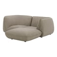 thumbnail image 2 of Moe's Home Collection Zeppelin Nook Modular Sectional Speckled Pumice Fabric, 2 of 2
