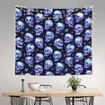 thumbnail image 2 of Yiaed crystal Skull Print Tapestry for Bedroom,Tapestry Wall Tapestries, Tapestry Aesthetic for Living Room Dorm Room 51" X 60", 2 of 6