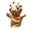 A001- Style A, variant on Wild Animal Plush Hand Puppets Soft Plush Hand Puppets for Imaginative Play Story Telling Interactive Activities Jungle Animal Puppets Assorted Designs Pack of 6