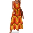 thumbnail image 1 of Robe Sans Manches à Motif Géométrique Rétro Dégradé 839 Vêtements pour Femmes Robes d'Été Robes de Soirée Soirée, 1 of 5