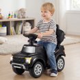 thumbnail image 2 of Gymax 3-In-1 Licensed Ford Stroller Sliding Walking Car w/Horn Sound LED Headlights Black, 2 of 10