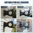 thumbnail image 4 of 1Pc Outdoor Insulated Faucet Cover,Thicken Waterproof Outside Garden Faucet Socks,Reusable Faucet Insulation Cover for Winter Outside Freeze Protection Hose Spigot Socks Waterproof Insulation Wrap, 4 of 8