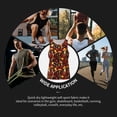 thumbnail image 7 of Pofeuu Warm Plants and Mushrooms Print Men's Workout Tank Tops Sleeveless Muscle Gym Shirt Quick Dry-Small, 7 of 7