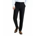 thumbnail image 2 of Nautica Mens Modern fit Dress Pants 36 / 32 Black Solid Stretch, 2 of 6