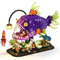 thumbnail image 4 of Simarrant 1145PCS Anglerfish Building Set with Lights, Ocean Animal Model, ABS Building Blocks for Adults Teens 12+, 4 of 10