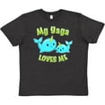 thumbnail image 3 of Inktastic My Yaya Loves Me- Cute Narwhal Youth T-Shirt, 3 of 5