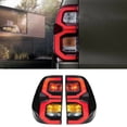 thumbnail image 3 of Lámpara de Freno Trasero del Automóvil, Lente Ahumada LED Taillight ABS 2pcs IP67 Impermeable para el Reemplazo de Modificación para Hilux Revo Rocco 2015-2021, 3 of 7