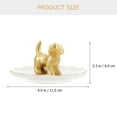 thumbnail image 3 of Miangastore Puppy Jewelry Tray Ceramic Jewelry Display Tray Jewelry Display Storage Holder, 3 of 8