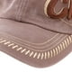thumbnail image 3 of Sombrero de béisbol vintage Baoblaze unisex marrón, 3 of 8