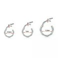 thumbnail image 3 of HOOUN Piercing Surgical Steel Rings Nose Ring Nose Lip Hoop Cartilage Tragus Helix -Black-1.2*10mm, 3 of 9