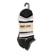 MUK LUKS Womens Dream Step Low-Cut Ankle Socks, 4-Pack, OSFM
