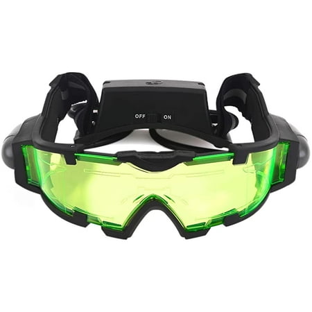 Kids Night Vision Goggles, Spy Gear, LED Light Beams, Adjustable ...