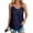 Dark blue, variant on Womens Tank Tops Sequin Tops for Women V Neck Tank Tops Sparkly Club Night Concert Outfits Sparkly Top Summer Tops for Women Pink L
