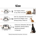 thumbnail image 7 of BLRTUN 2-Pack Stainless Steel Dog Bowls Set, Non-Slip Stackable Food & Water Dishes for Pets Beige-7oz(0.9cups), 7 of 7