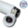 thumbnail image 4 of Slimmest Water Bottle, 304 Stainless Steel, 10oz Ultra, Slim Design, White, 4 of 6