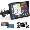 thumbnail image 1 of Pantalla GPS Carplay Carpuride W702 para motocicleta, 7 pulgadas, resistente al agua, 1 of 9