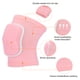 thumbnail image 3 of Uxcell L Protectores de Rodilla para Volleyball, Rodilleras de Espuma, Faja, Rosa 3 Pares, 3 of 6