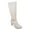 White, variant on Womens White Buckle Accent Ankle Strap Hanna Almond Toe Kitten Heel Zip-Up Dress Heeled Boots 7.5 M