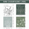 thumbnail image 2 of 40PCS Will You Be My Bridesmaid Wine Labels Be My Maid of Honor Champagne Labels Greenery Floral Bride Wine Bottle Stickers Wedding Banquet Label Gifts for Bridal Wedding Reception Multi-color, 2 of 9