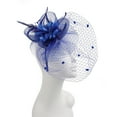 thumbnail image 3 of Hot Sales LSONABXA Saving $5 Blue Heardband for Women Headwear Headwear Bridal Accessories Imitation Mesh Petal Headwear Bridal Hat Women Headscarf for Women, 3 of 3