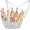 2, variant on Ice Buckets Large Beer Bucket Clear Acrylic Drink Cooler Plastic Ice Beverage Tub Champagne Bottles Bucket Chiller Bin Drink Buckets for Party Barbecue Picnic Home Bar (8L)