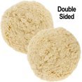 thumbnail image 2 of TCP Global 8" Wool Double Sided Buffing Pad for Compound Cutting and Polishing, 2 of 5