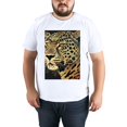 thumbnail image 5 of Summer Short Sleeve Tops Crew Neck Shirts For Women TigerPlus Size Tee Shirts, 5 of 5