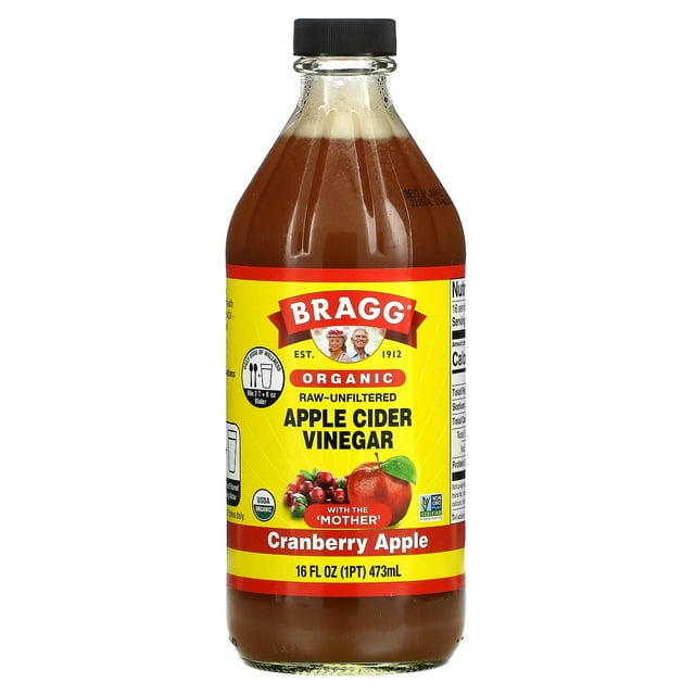 Bragg , Vinaigre de Cidre de Pomme Biologique, Canneberge Pomme, 16 fl — free download