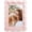 Pink, variant on 4x4 Picture Frame with Mat for 3x3, Wavy Edge Wooden Real Glass Photo Frame for Tabletop and Wall Hanging, Yellow, 1 Pack