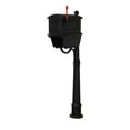 thumbnail image 2 of Traditional Curbside Mailbox with Newspaper Tube and Ashland Mailbox Post, 2 of 7