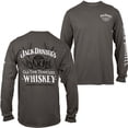 thumbnail image 1 of Jack Daniel's No. 7 Whiskey Front and Back Print Long Sleeve Shirt-Medium, 1 of 4