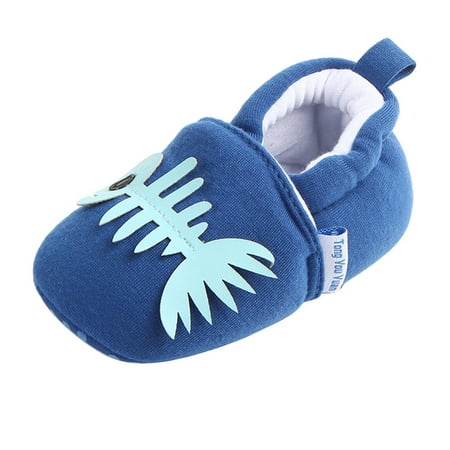 

YOHOME Cute Boy Girl Baby Soft Shoe Fring Soft Soled Non-Slip Footwear Crib Shoes