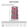 thumbnail image 4 of Honeii Hand Drawn Strawberry print basktball shirt for men and women, Unisex basketball jersey for Theme party-3X-Large, 4 of 6